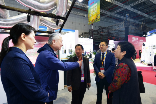 十九家石家莊市紡企亮相國家會展中心 共赴中紡聯2023春季聯展