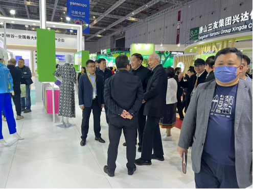 十九家石家莊市紡企亮相國家會展中心 共赴中紡聯2023春季聯展