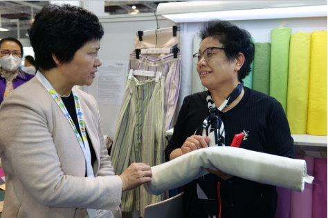 十九家石家莊市紡企亮相國家會展中心 共赴中紡聯2023春季聯展