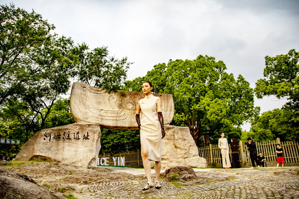 &ldquo;CHOICE YIN&rdquo;驚艷河姆渡，演繹遠(yuǎn)古文明與現(xiàn)代時(shí)尚與的對(duì)話