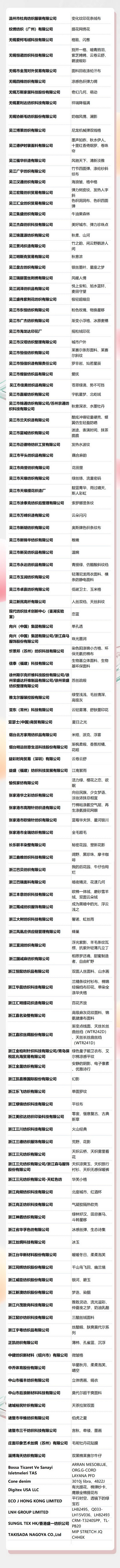 重磅揭曉！第50屆（2024/25秋冬）中國流行面料入圍評(píng)審獲獎(jiǎng)名單公布！