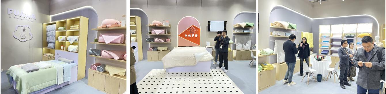 青島組團參加intertextile家紡展，副市長趙燕一行蒞臨考察