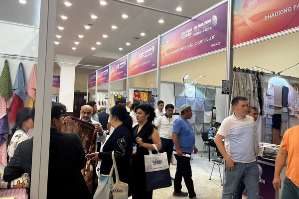 46家企業(yè)組團參展！柯橋首個中亞紡織展在烏茲別克斯坦舉行