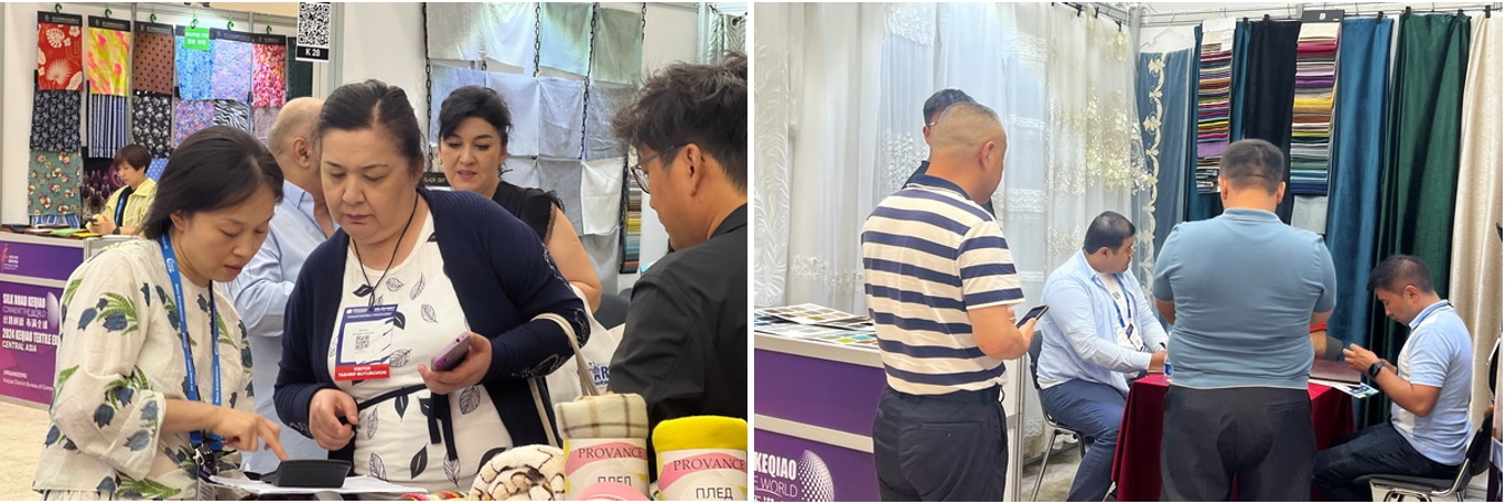46家企業(yè)組團參展！柯橋首個中亞紡織展在烏茲別克斯坦舉行
