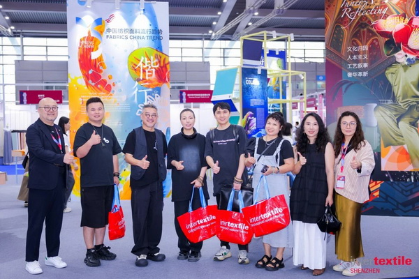 覓良品，謀合作！2024intertextile大灣區展組織服裝設計師組隊走進中國流行面料入圍企業