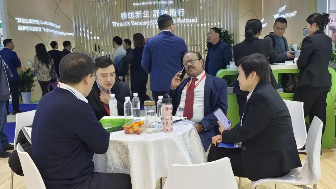實力&ldquo;圈粉&rdquo;，盡展產業新風貌！山東聊城展團首次亮相2025yarnexpo春夏紗線展
