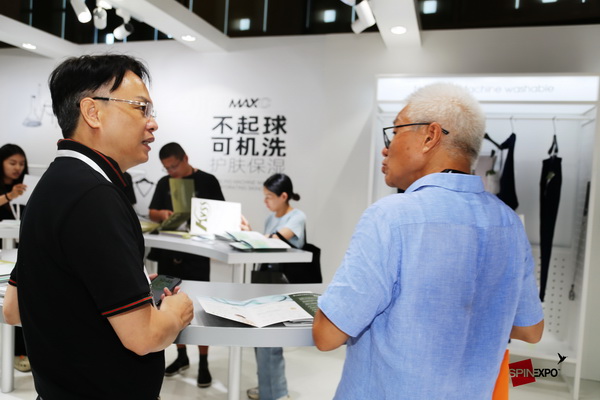 玻尿酸羊絨紗首展SPINEXPO SHANGHAI，紡織創新再現魅力！