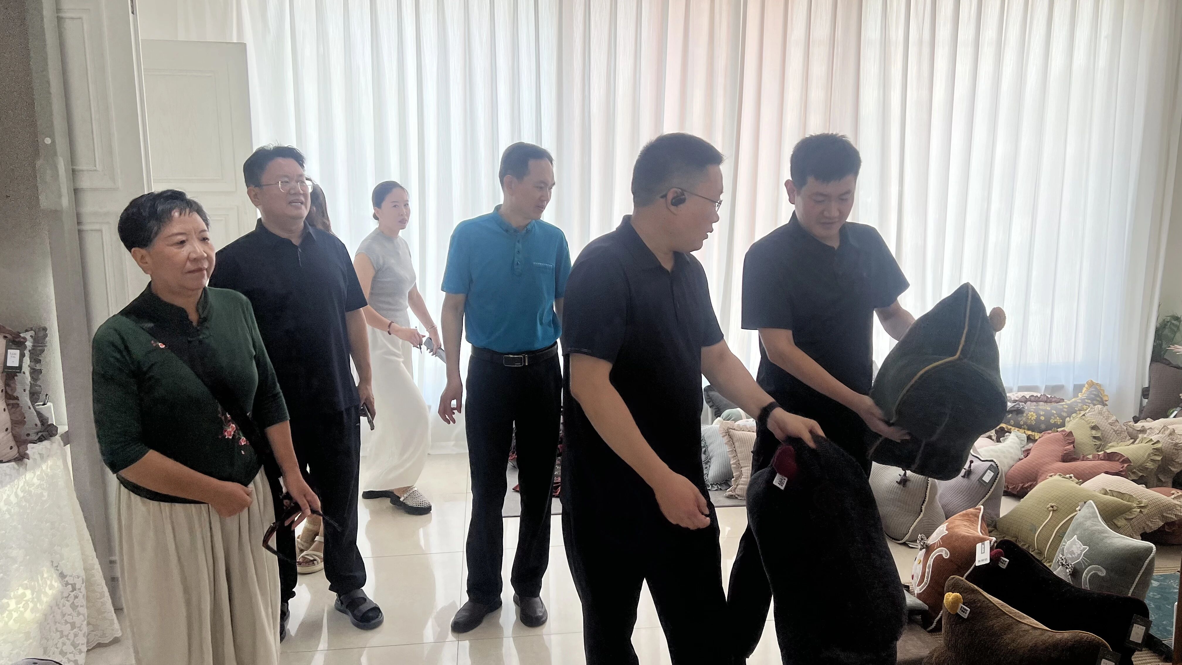 中國&middot;小堡第九屆布藝展覽會開幕